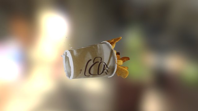 Fries 3D Model