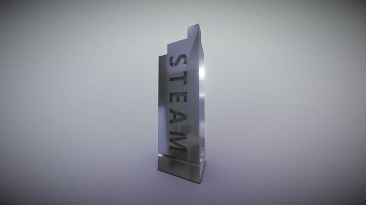 Steam Awards Trophy 3D Model