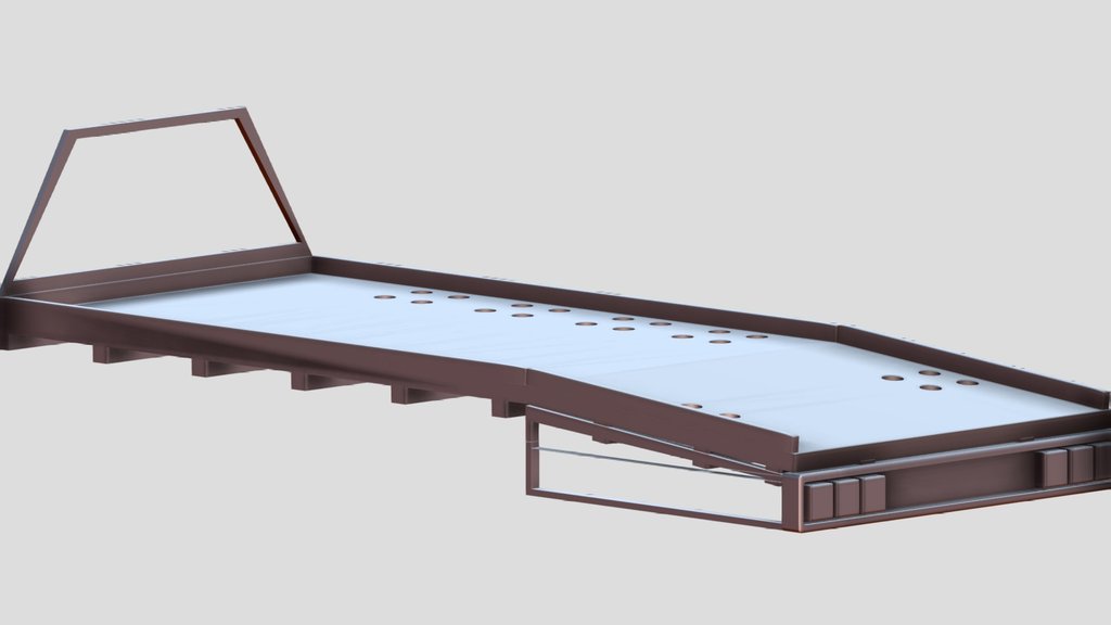 Realistic Tow Truck Flatbed