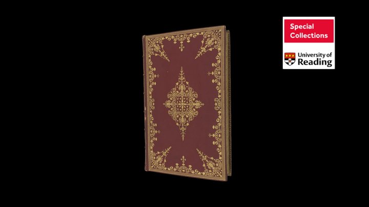 The Works of Horace - 19th century book binding 3D Model