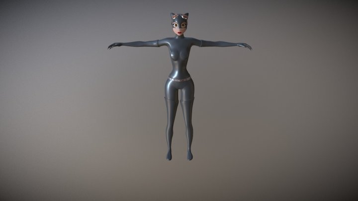 Catwoman model 3D Model