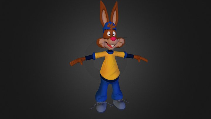 Nesquik 3D Character - Zworks 3D Model