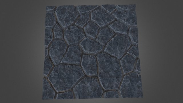 Stone Floor 3D Model