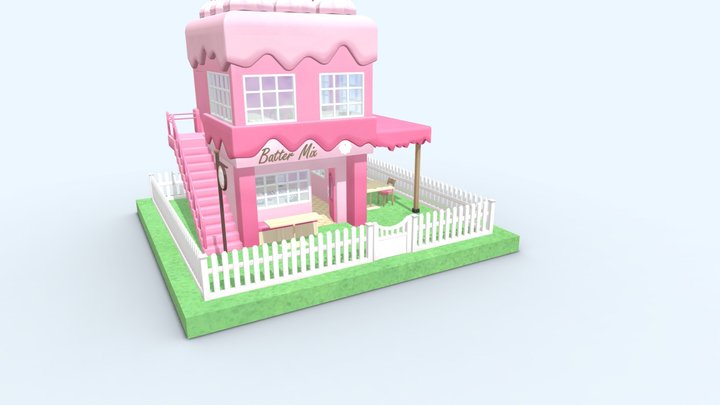 Undo032_Sow Yee Xian_Cake shop 3D Model