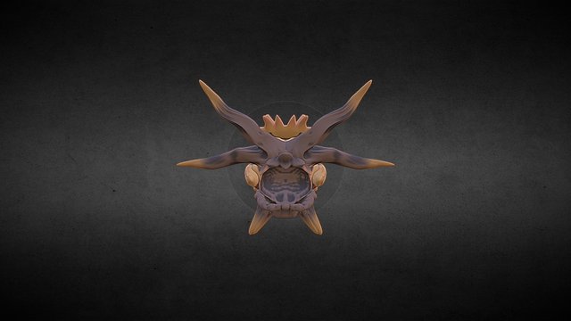 War Mask 3D Model