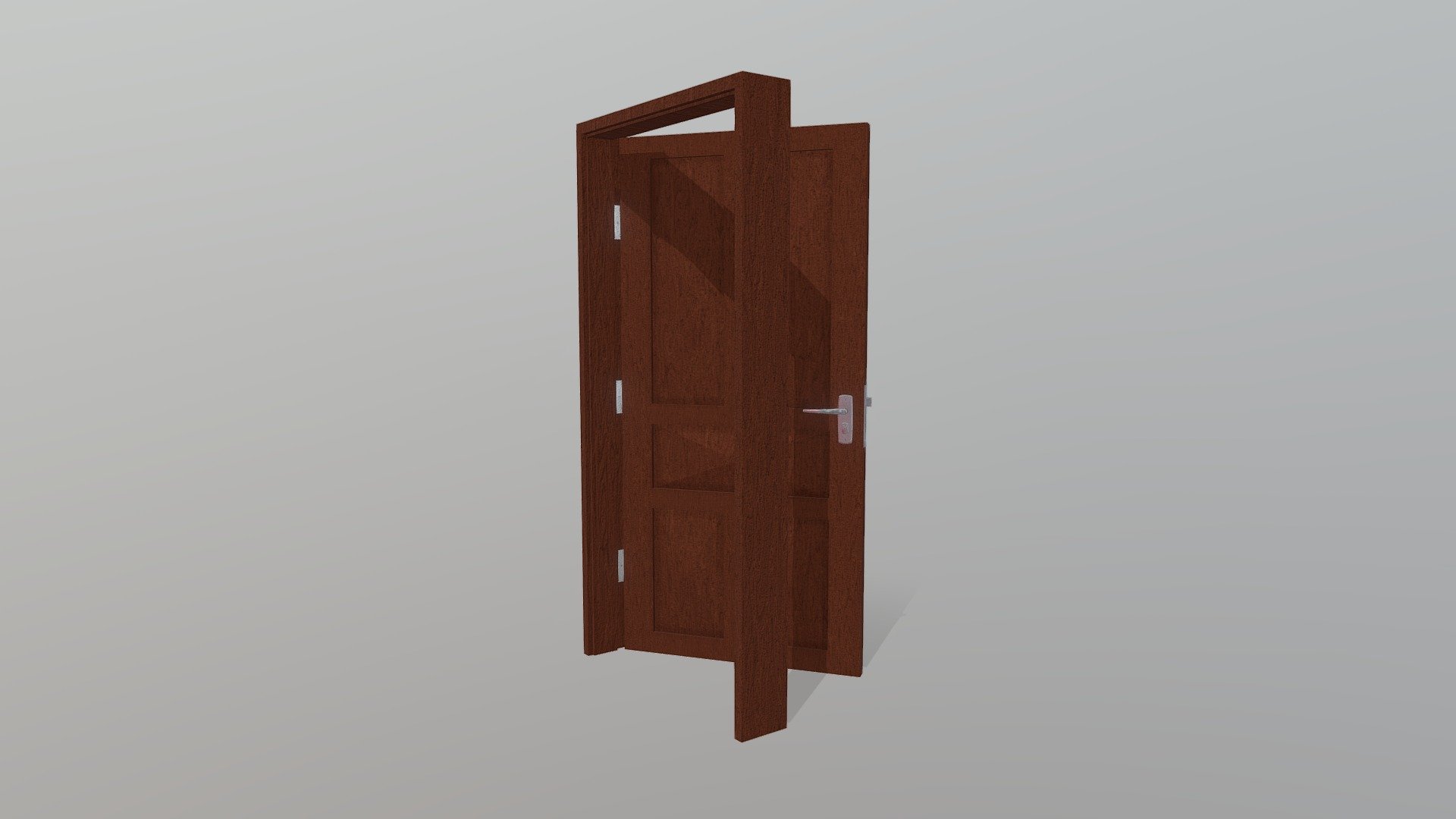 Wooden Door - Download Free 3D model by MamuteBionico [64d3bc1] - Sketchfab