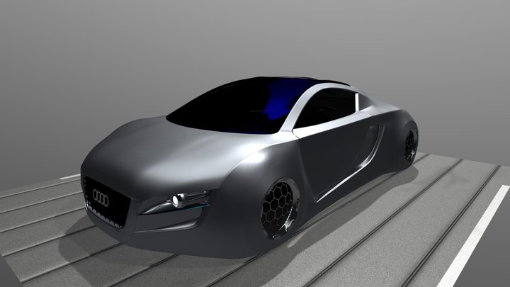 Audi Irobot RSQ 3D Model