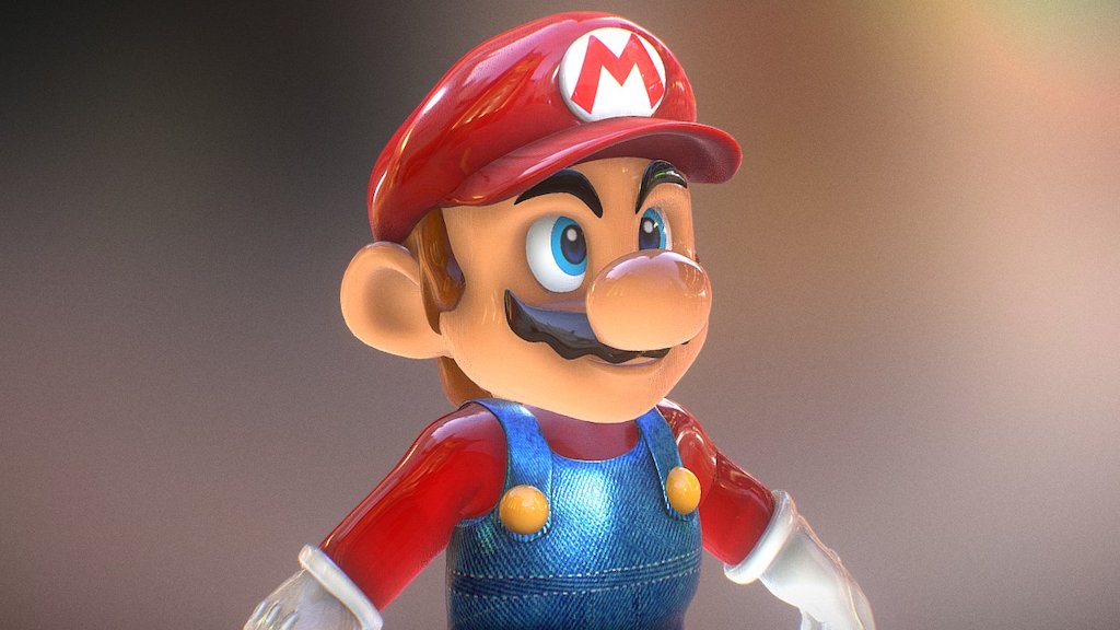 Super Mario Bros - 3D model by Detailed.Art.Drawing [64d4883] - Sketchfab