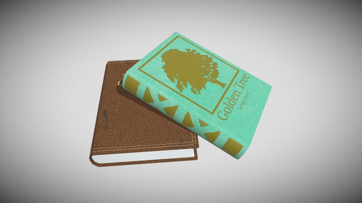 Books 3D Model