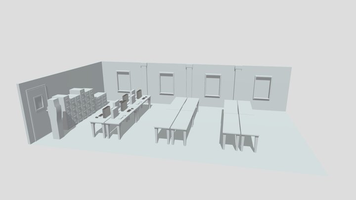 Moors_officespace 3D Model