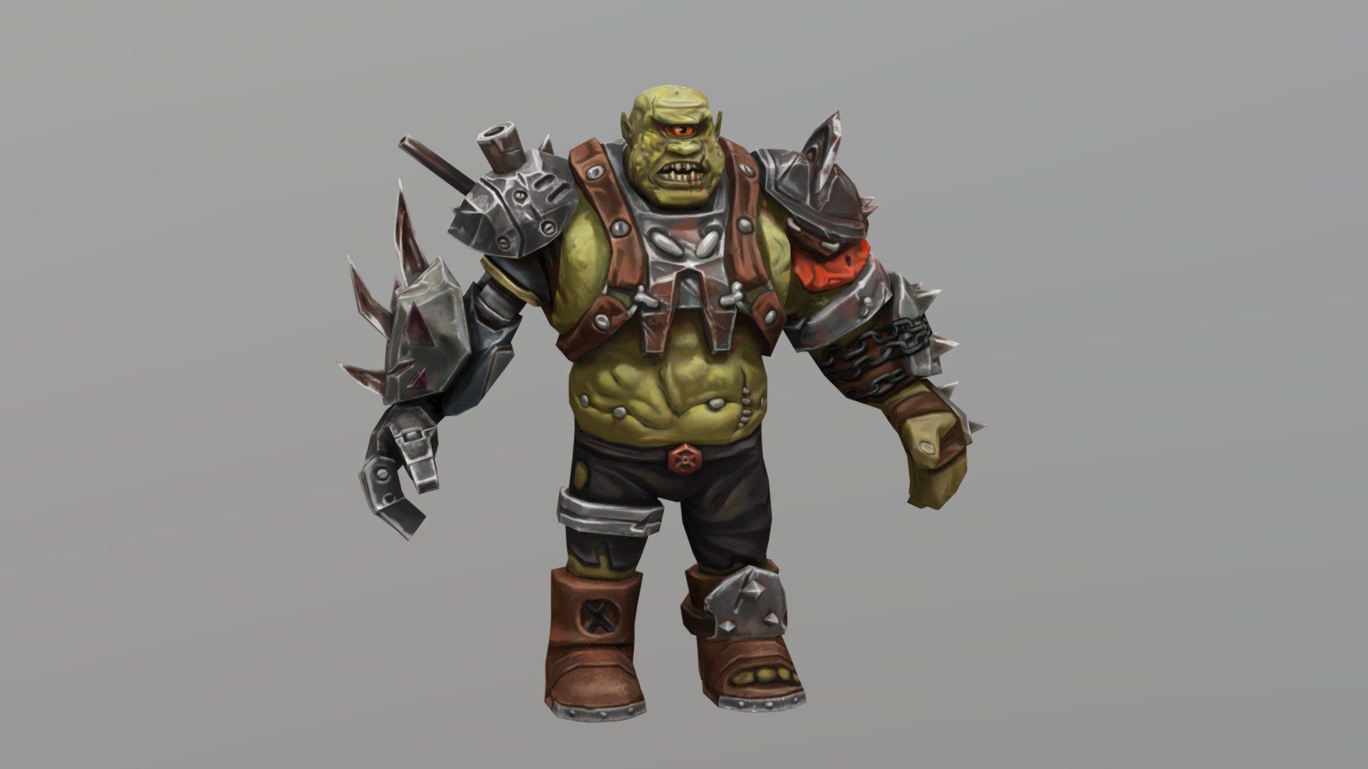 Mutant 02 - 3D model by CC (@ccsf) [64d558e] - Sketchfab