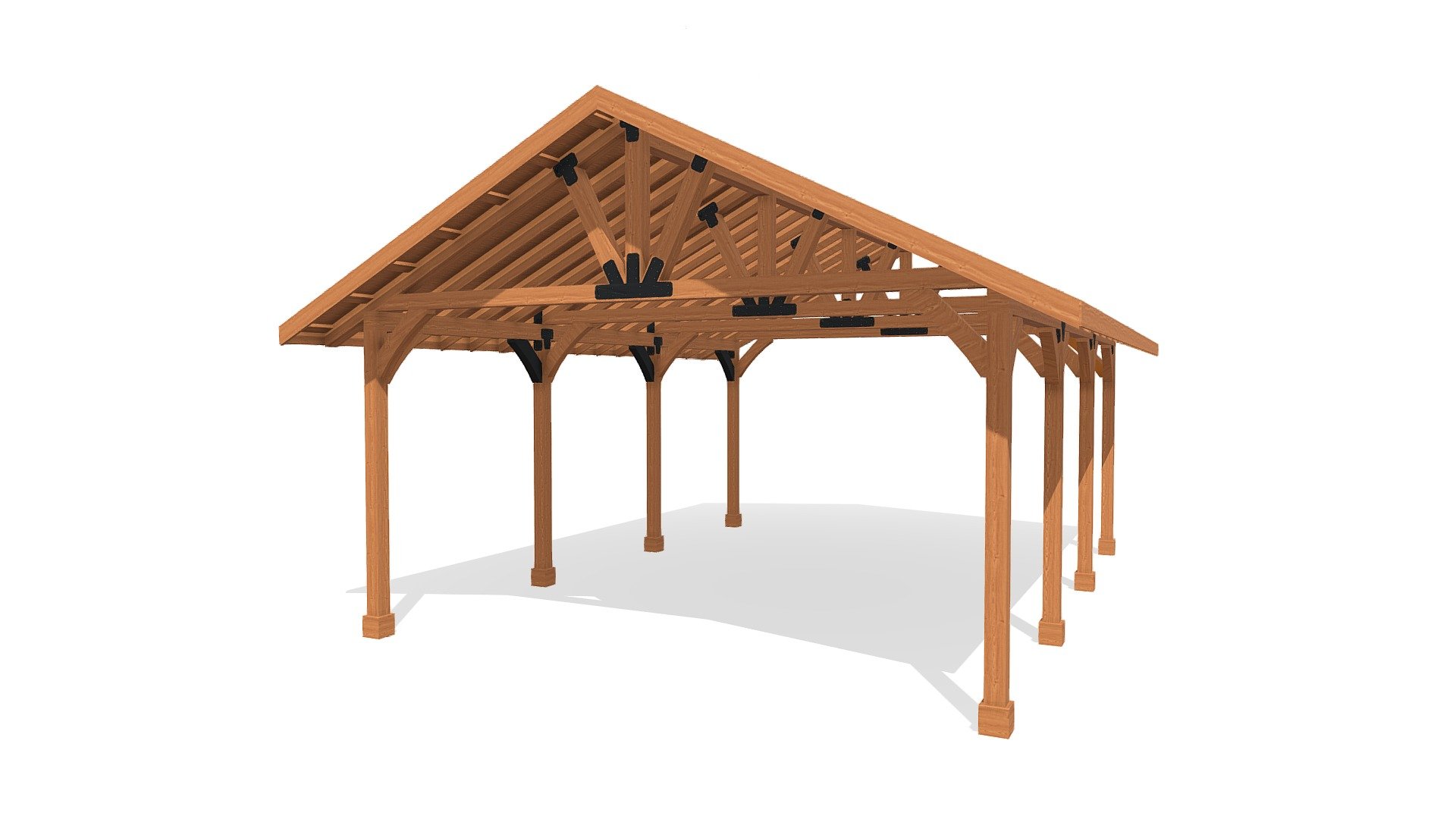 Custom Pavilion 32 L x 24 W ft - 3D model by Conceptual Engineering ...