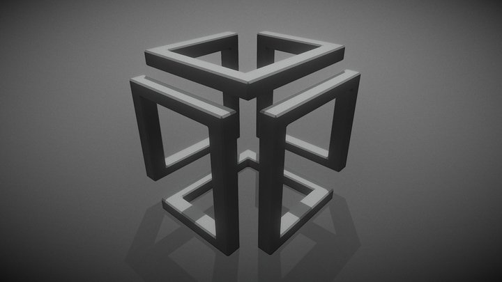 Infinity Cube 3D Model