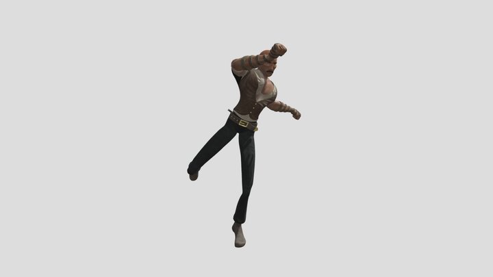B2C3_Özer_Ismaël_ CharaAdvArt_StyledPose 3D Model
