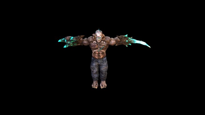 Dancing Alien 3D Model