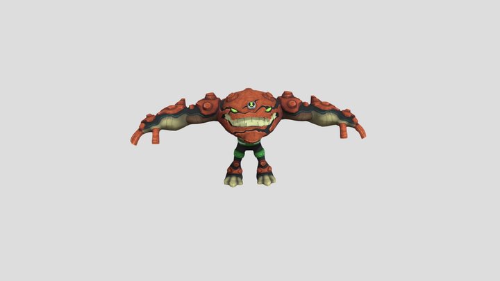 Ben10-Gravattack-Omniverse 3D Model