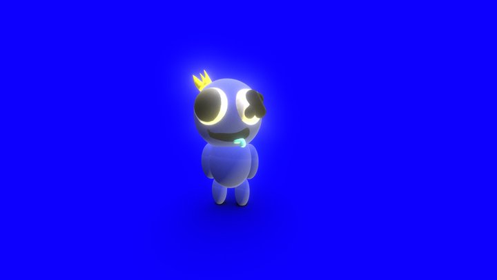 Little Blue 3D Model