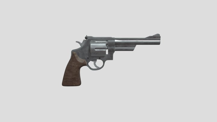 Revolver 3D Model