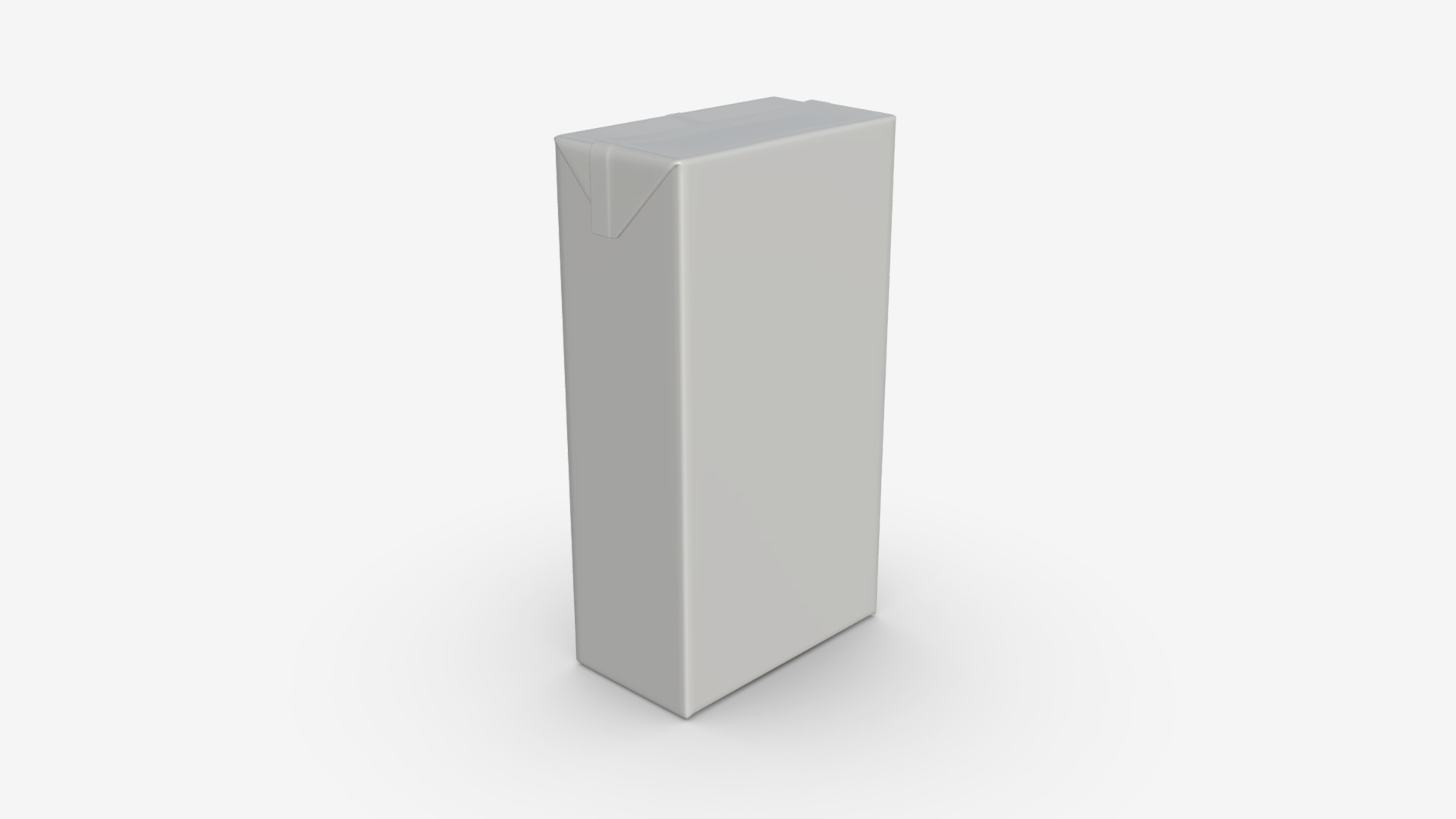 3D model Juice tetra box - This is a 3D model of the Juice tetra box. The 3D model is about icon.