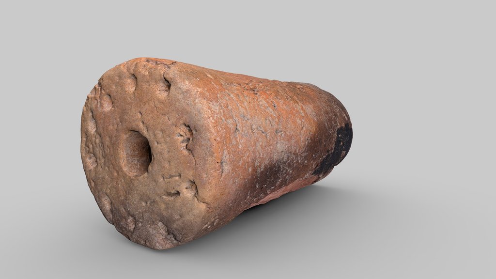 The cylindrical roller or weight