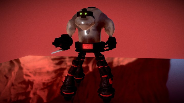 Mechanic Demon 3D Model