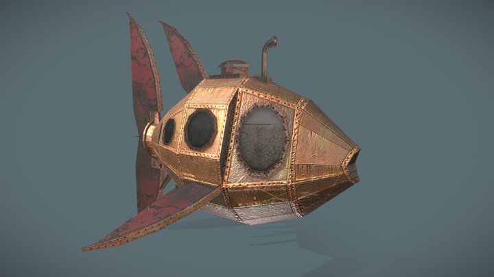 Submarine 3D Model