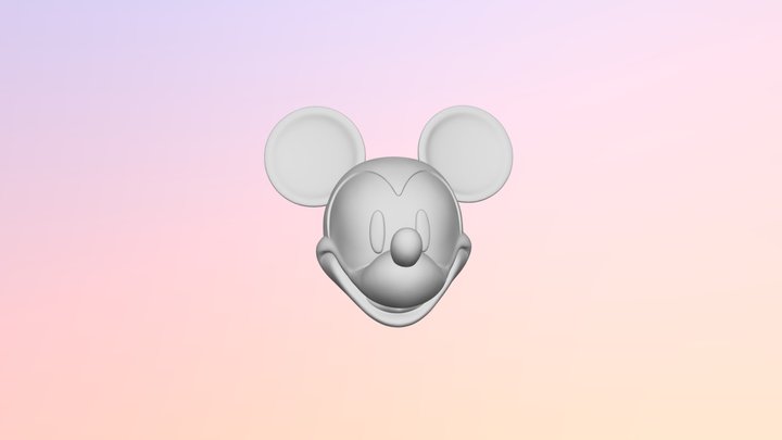 米奇頭 3D Model