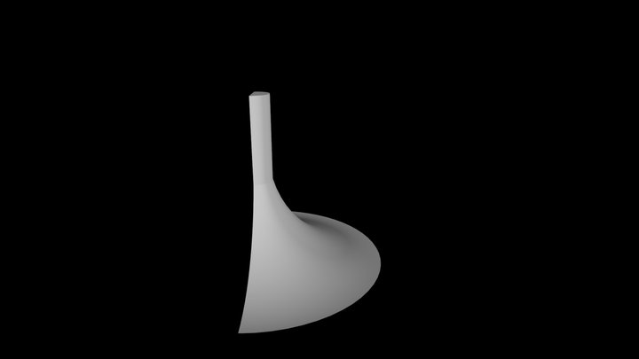 Monument of the unknown skateboard, 2023 3D Model