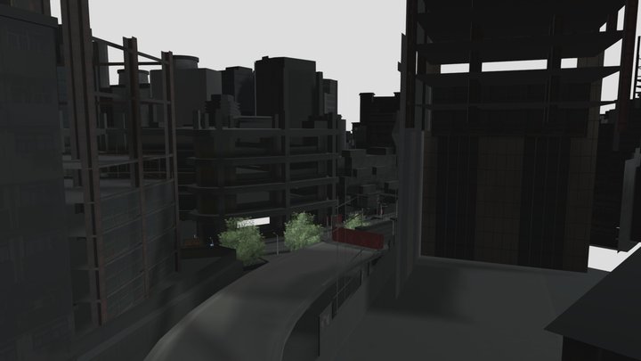 Burnout revenge central route – Modèle 3D gratuit STL