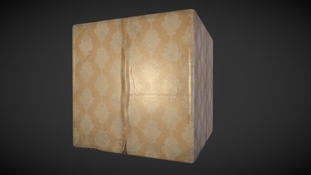 Victorian Wallpaper Materials 3D Model