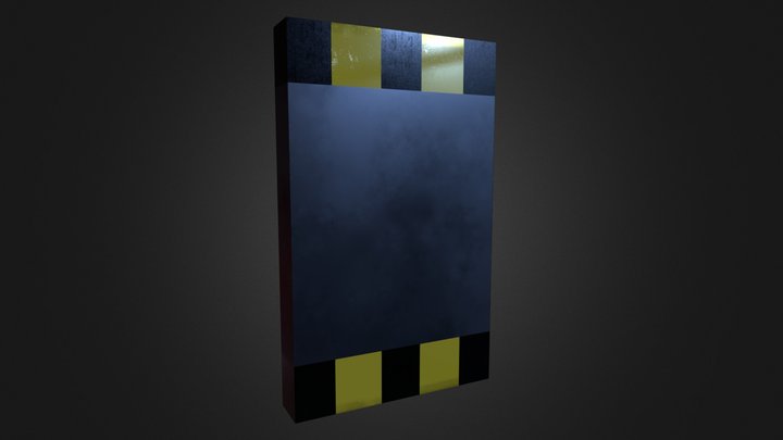 Security Door 3D Model