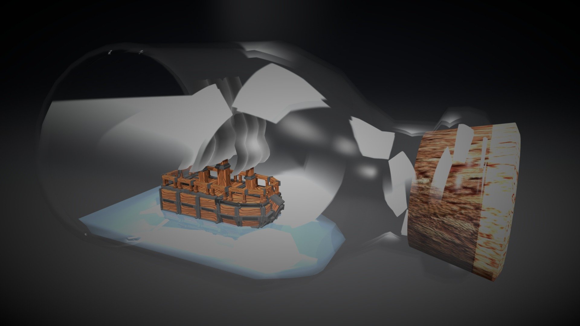 SHIP IN A BOTTLE