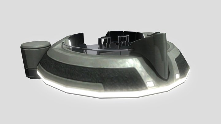 Star Wars Galaxies - Senate Pod 3D Model