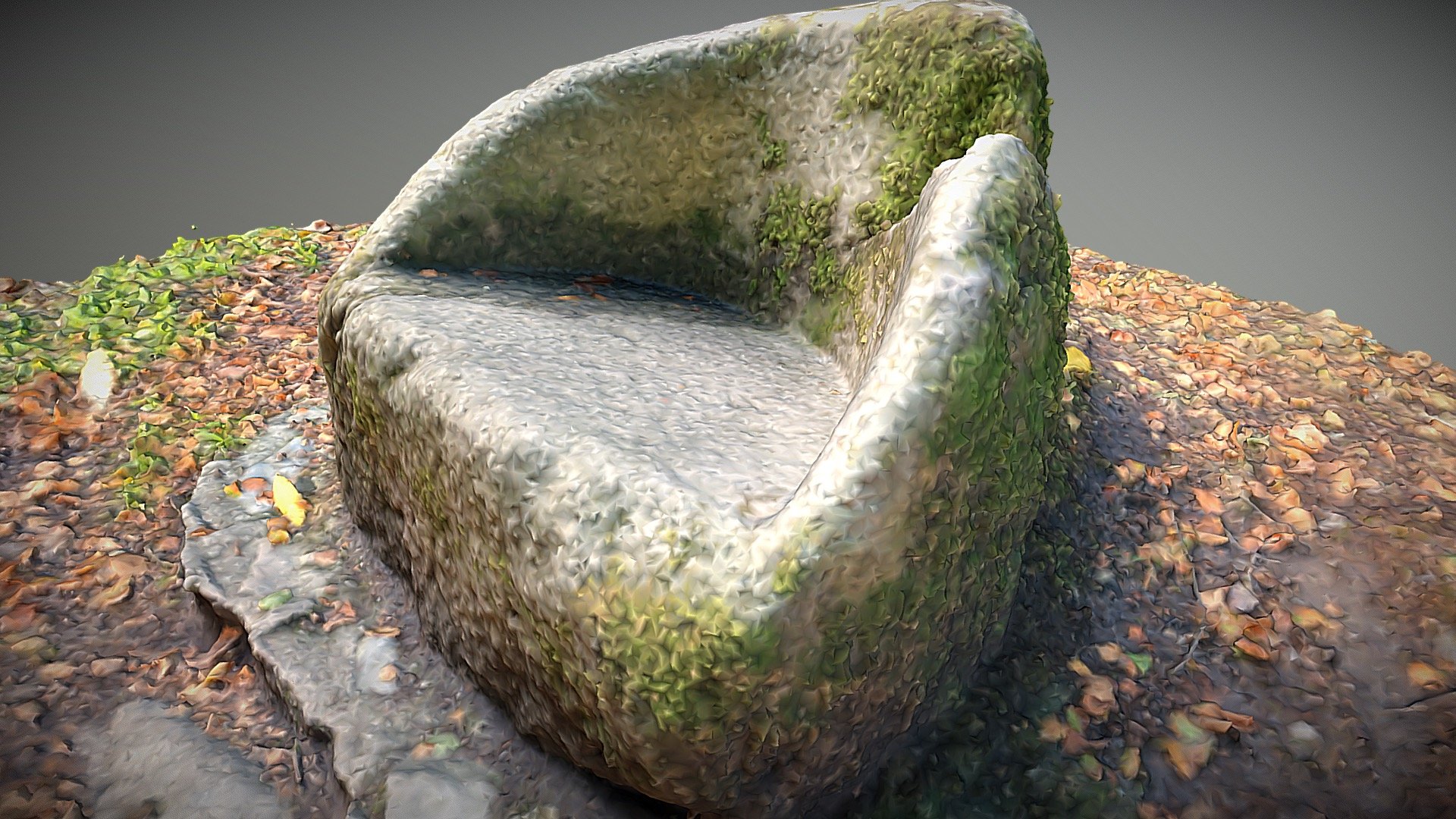 Menacuddle Stone Chair - Download Free 3D model by CISMAS [64dafb6 ...
