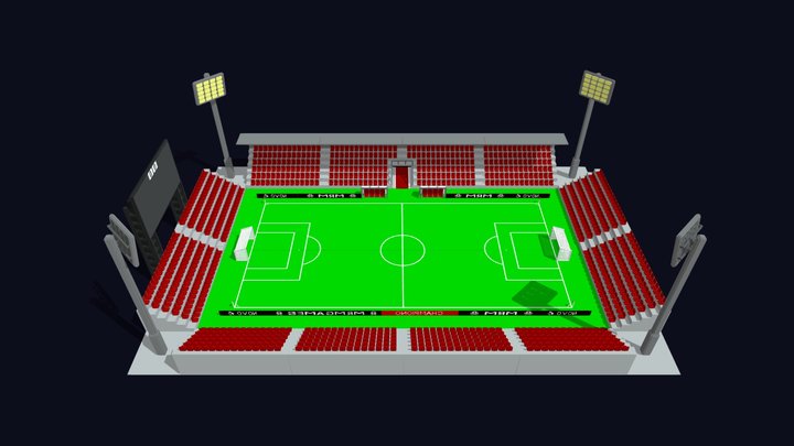 Soccer Stadium 3d Models Sketchfab