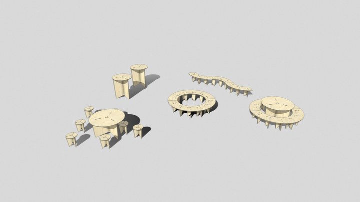 ros_furn_001 3D Model
