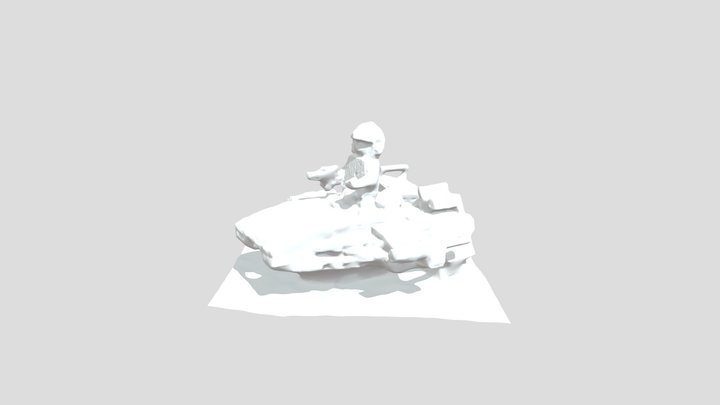 Lego Spaceship 3D Model