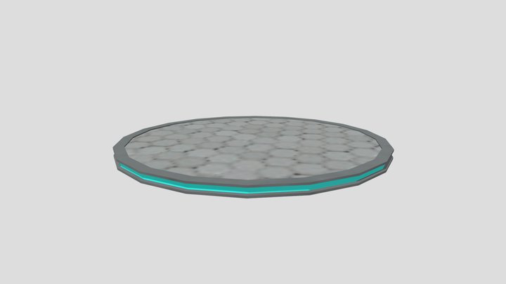 round platform 3D Model