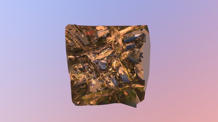 Fusionopolis 3D Model