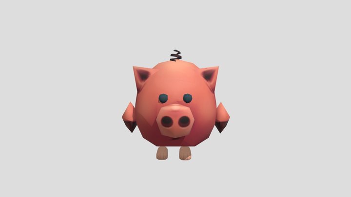 chicken gun melvin pig – Modello 3D gratuito STL