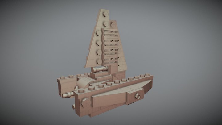 LEGO CREATOR 3in1: Boat 3D Model