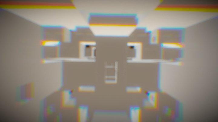 Interstellar's Tesseract 3D Model
