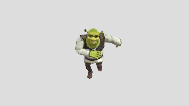 Shrek Dancing 3D Model