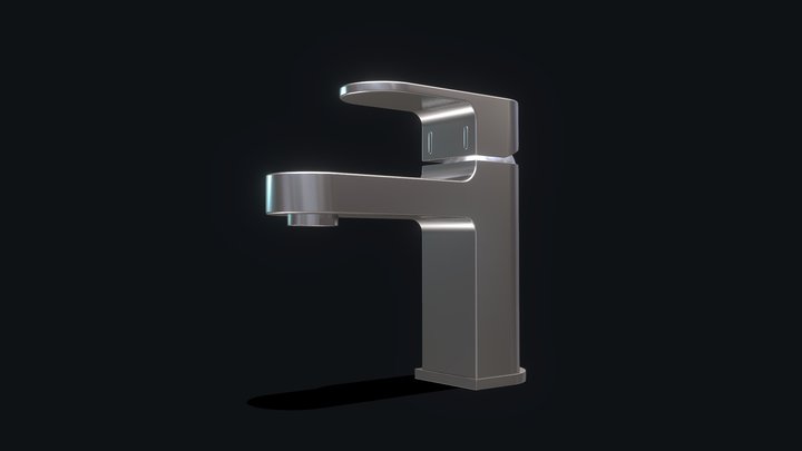Washbasin mixer 3D Model