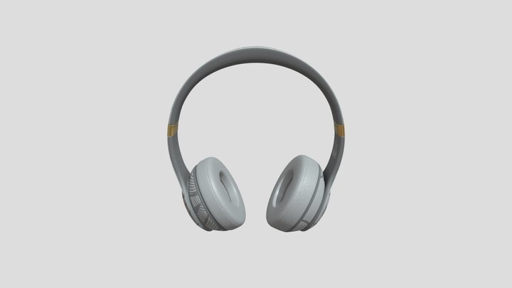 Bluetooth Wireless Headphones 3D Model