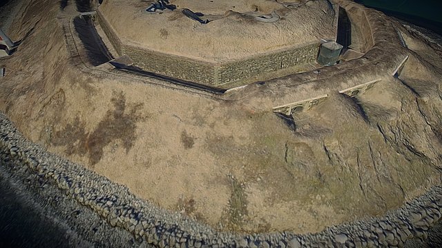 Georges Island, Halifax, Nova Scotia 3D Model