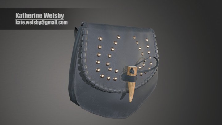 Old Reliable Traveler's Bag 3D Model