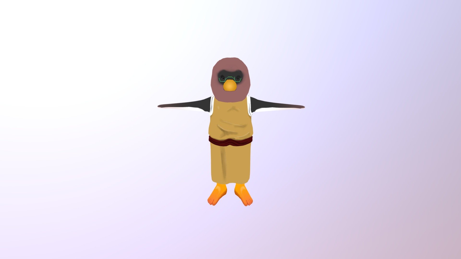 Penguin #1 - 3D model by rus19951204 [64e5aba] - Sketchfab