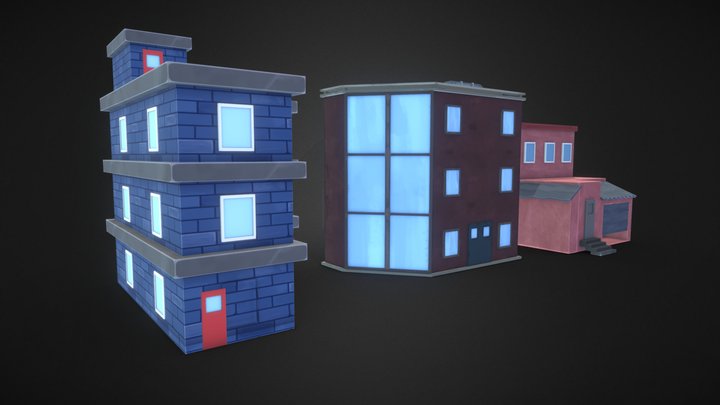 Houses 3D Model