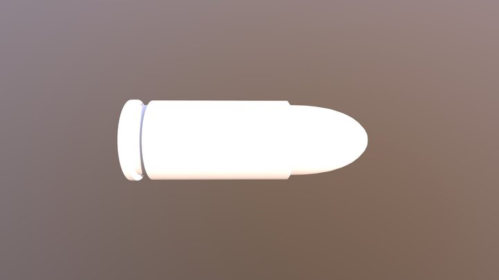 9mm bullet 3D Model